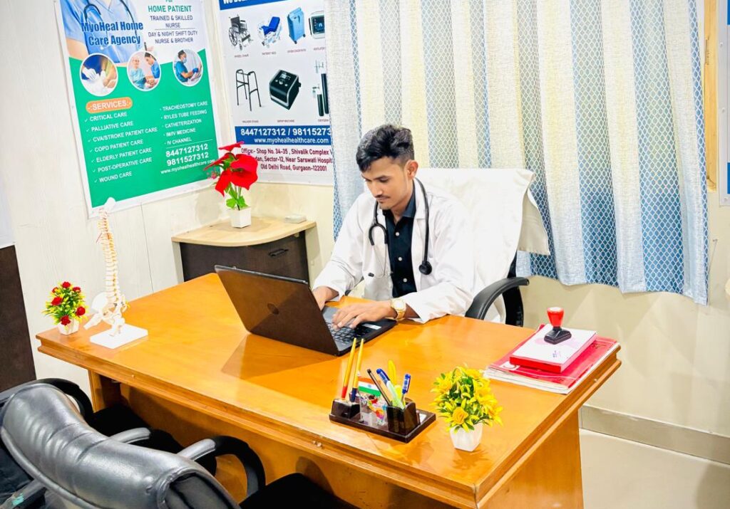 Dr Salman Khan founder of Myo Physio at Home