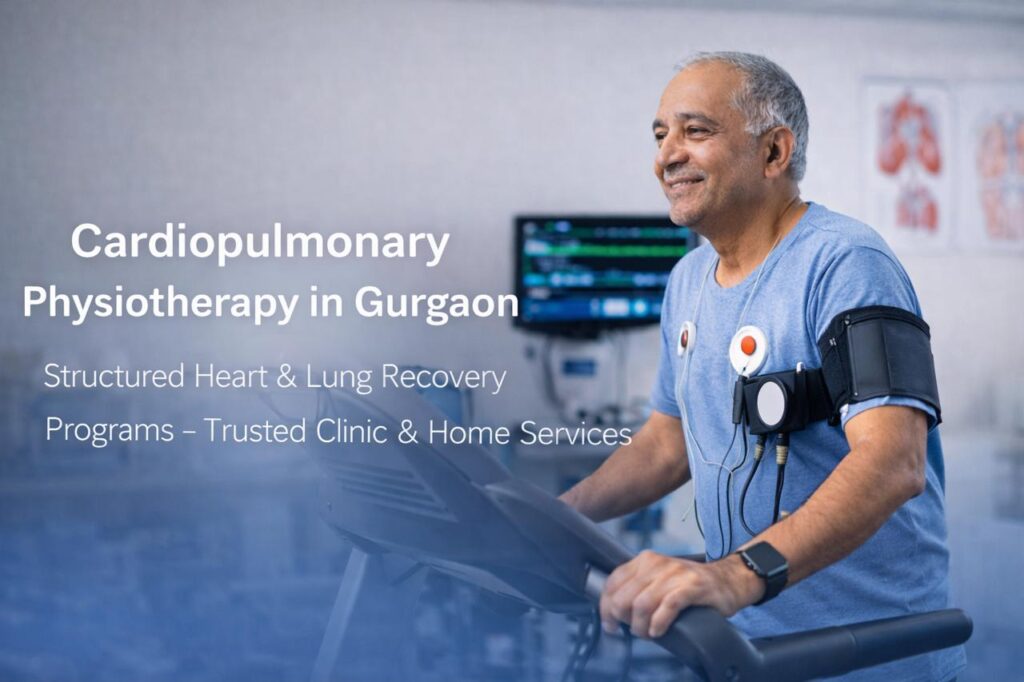 Cardiopulmonary Physiotherapy in Gurgaon – Cardiac Rehabilitation Session