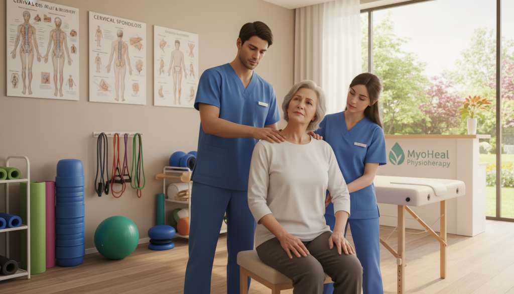 Cervical Spondylosis Treatment with Physiotherapy