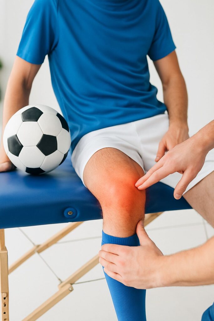 post ACL surgery physiotherapy in Gurgaon knee strengthening recovery session