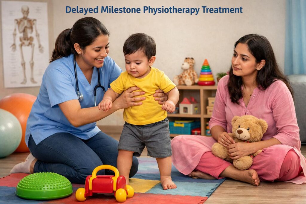 delayed milestone physiotherapy treatment in Gurgaon