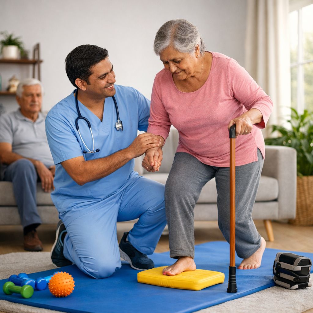 Professional Home Neuro Physiotherapy in Gurgaon for Stroke Recovery
