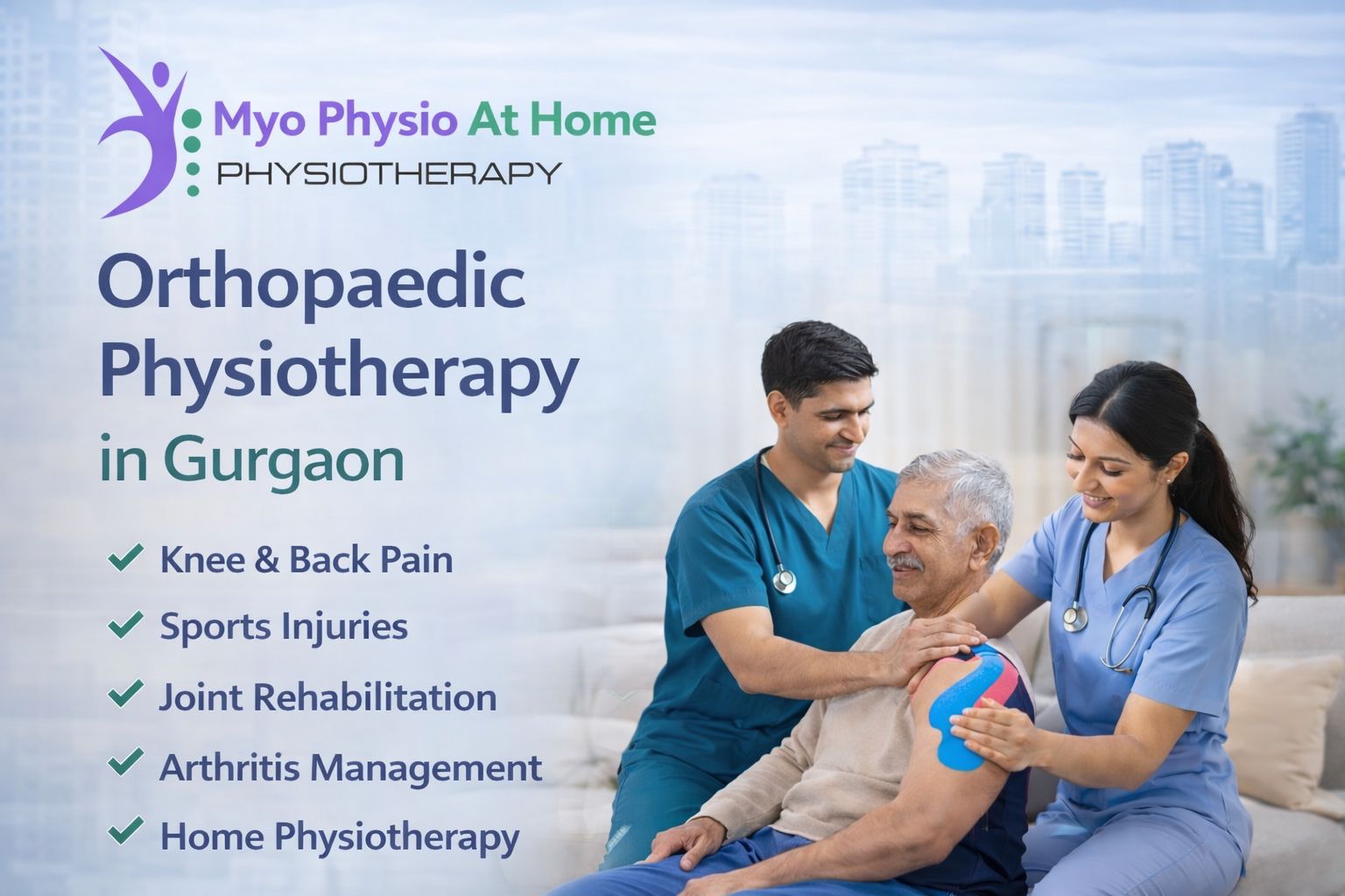 Orthopaedic Physiotherapy in Gurgaon for Knee and Joint Pain Treatment