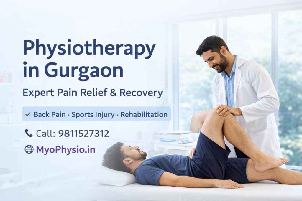 physiotherapy in Gurgaon expert treatment session for pain relief