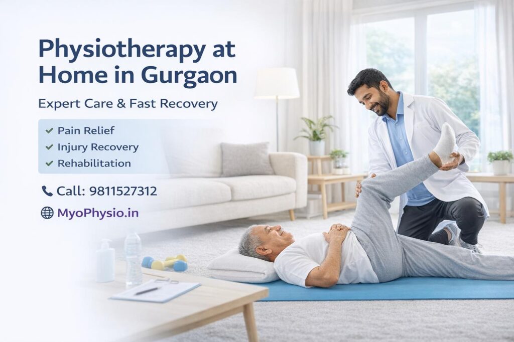 Physiotherapy at Home in Gurgaon | Expert Care & Fast Recovery – MyoHeal