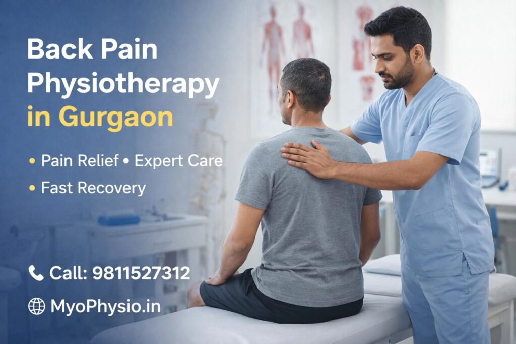 back pain physiotherapy in Gurgaon treatment by expert physiotherapist