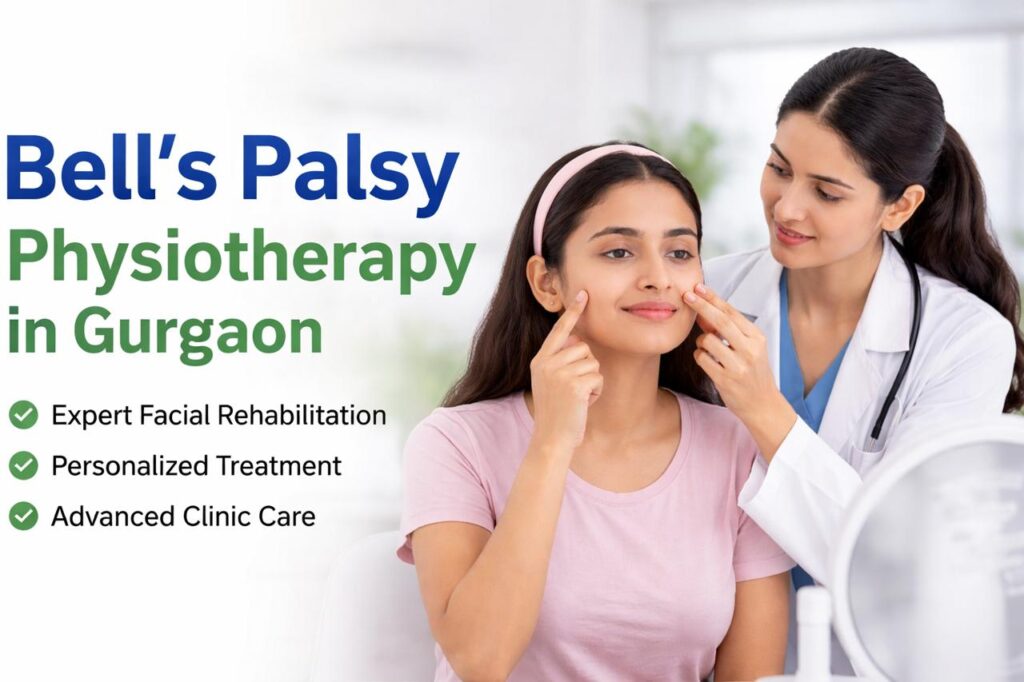bell's palsy physiotherapy in Gurgaon, facial exercise treatment in Gurgaon clinic