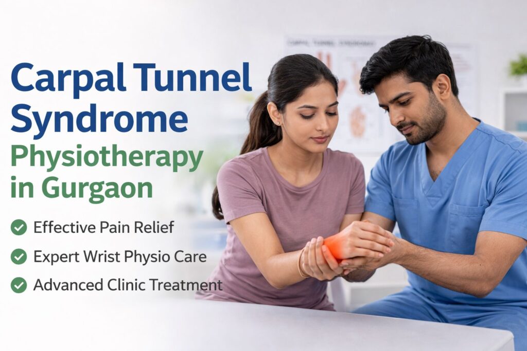 carpal tunnel syndrome physiotherapy in Gurgaon wrist pain treatment clinic
