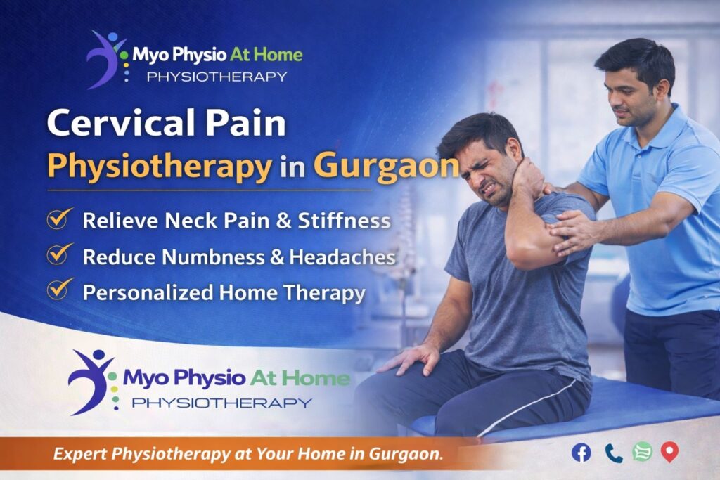 best cervical pain physiotherapy in Gurgaon MyoHeal Physiotherapy clinic