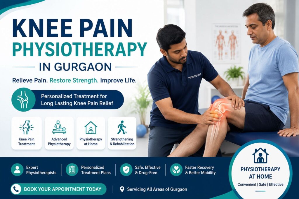 Expert Knee Pain Physiotherapy in Gurgaon